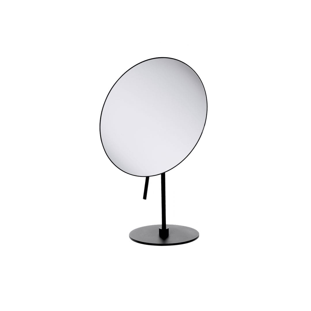 Cosmetic mirror – Black matt5x magnification Décor Walther