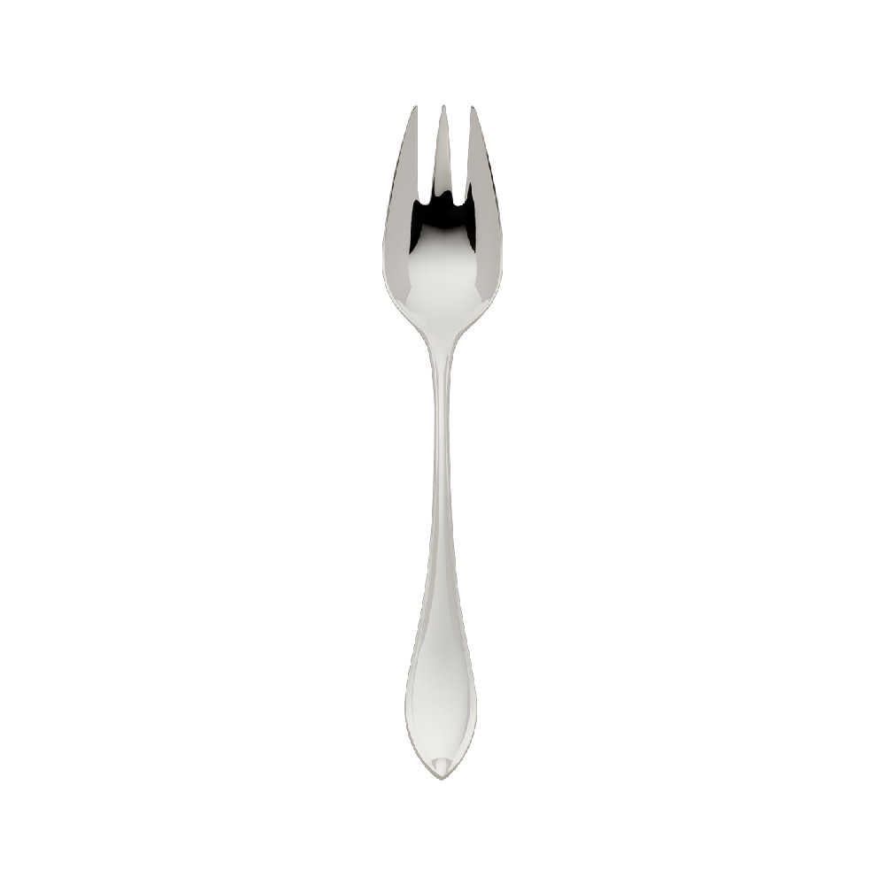 Vegetable fork 22.5 cm Navette Silver-plated 150 Robbe  Berking