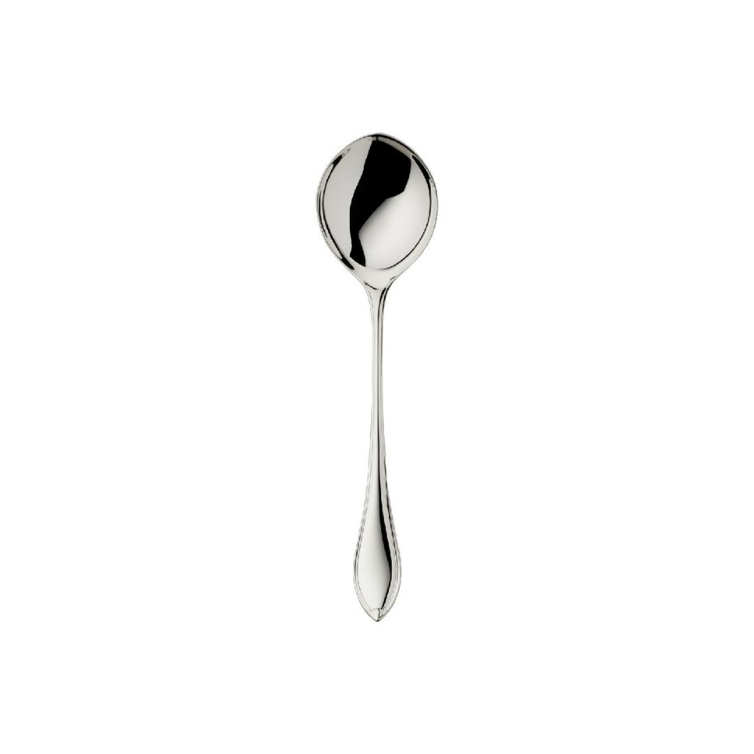Compote / salad serving spoon large 24.5 cm Navette Silver-plated 150 Robbe  Berking