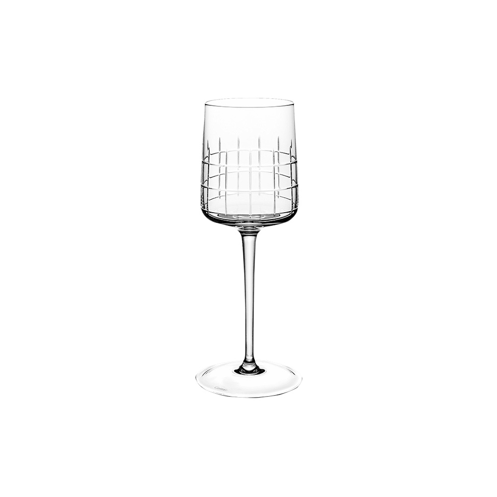Red wine glassset 6 pcs. Graphik Christofle