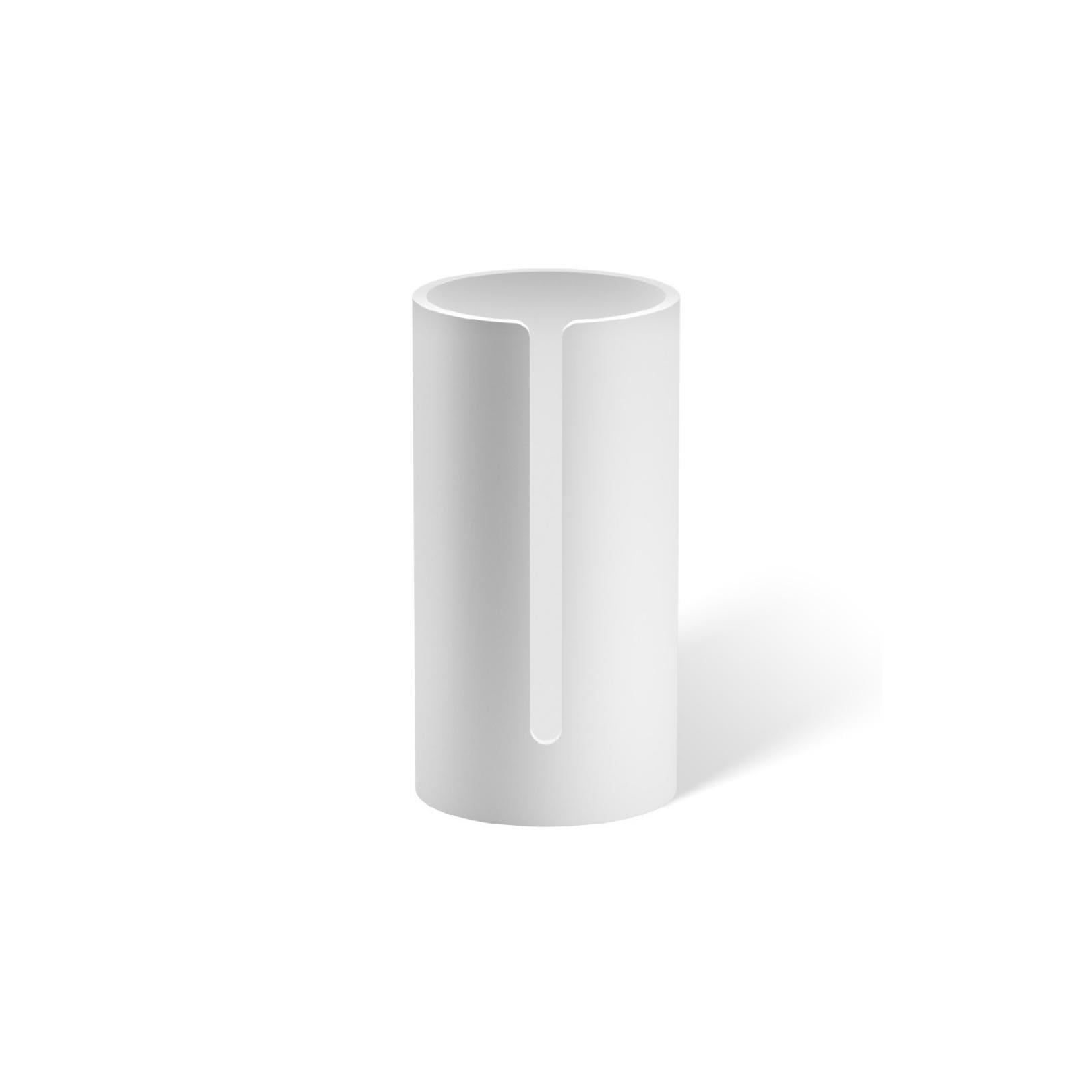 STONE RRB Reserve paper roll
container – white matt Décor Walther