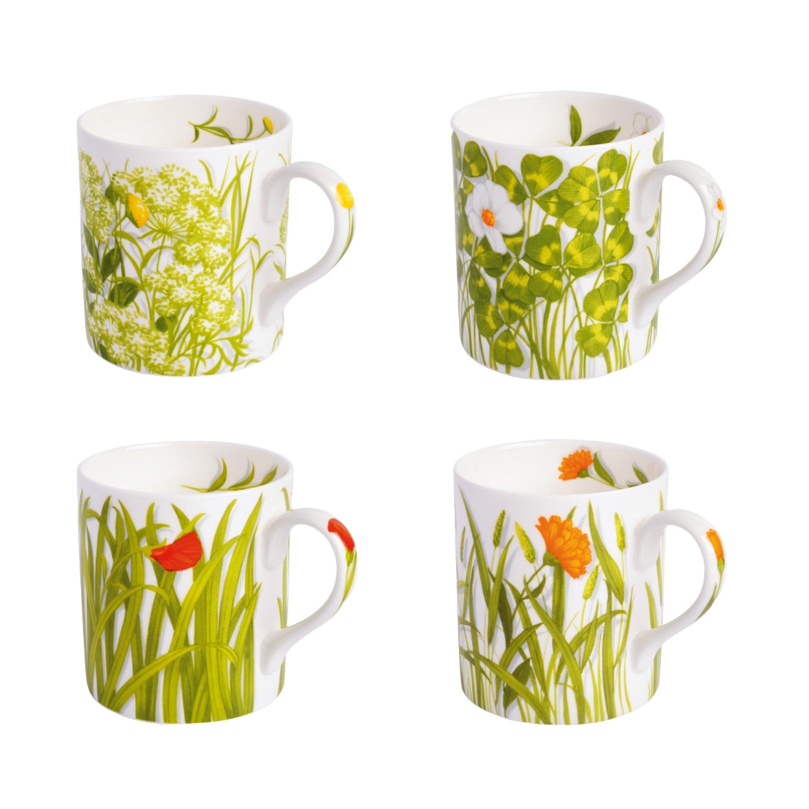 Set of 4 assorted mugs Freedom Taitù