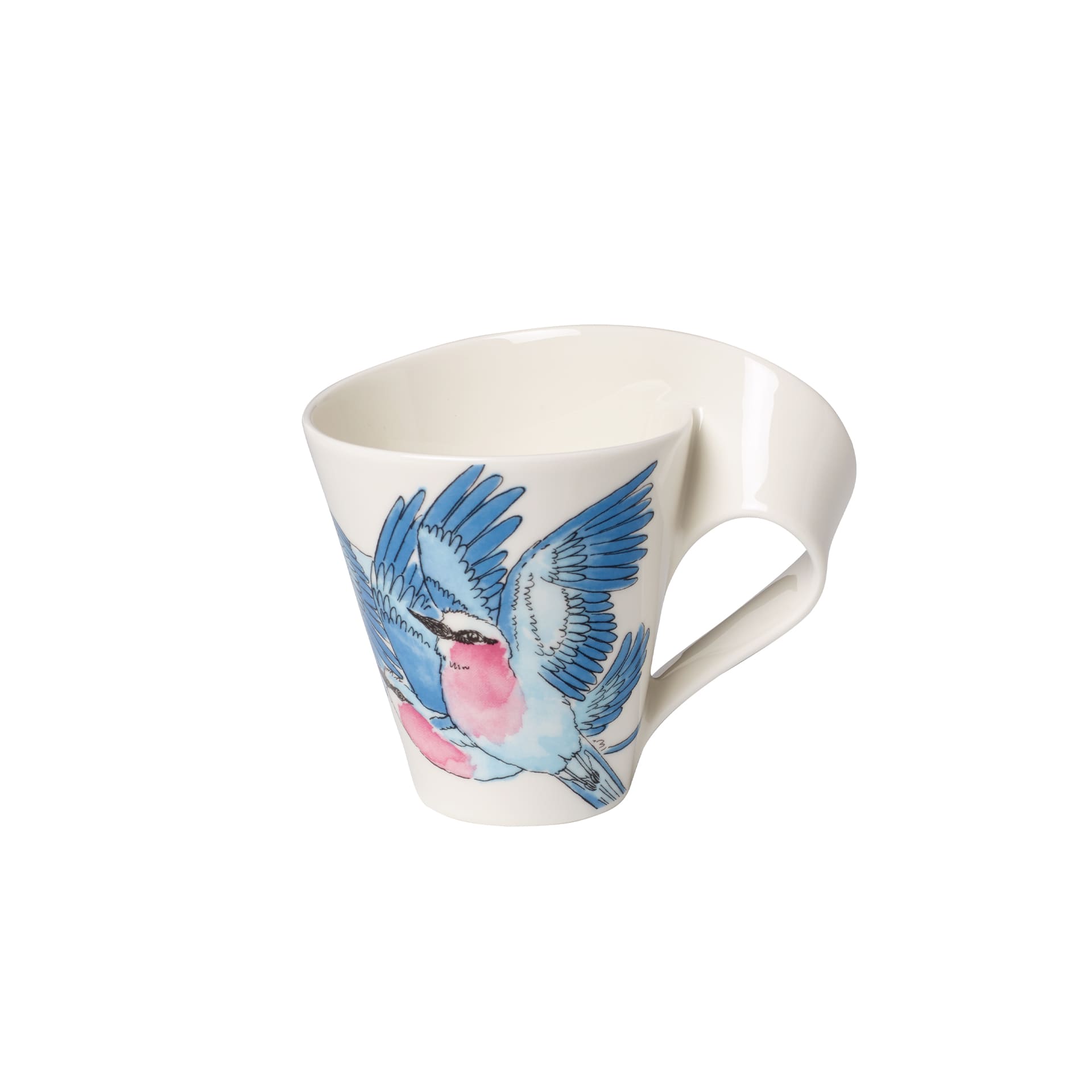 NewWave Caffe mug Lilac Breasted Roller VilleroyBoch