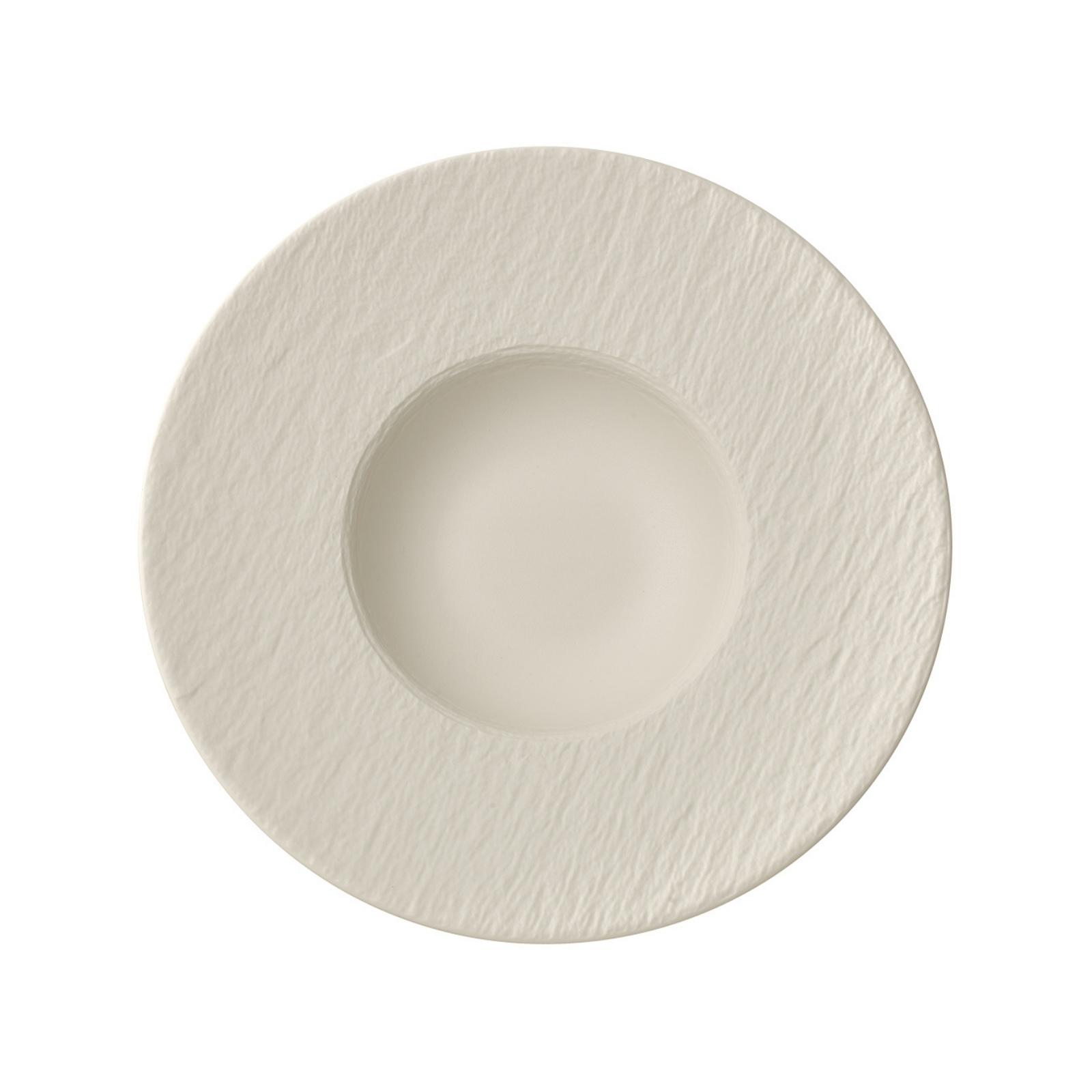 Manufacture Rock blanc Pasta plate 28 cm VilleroyBoch