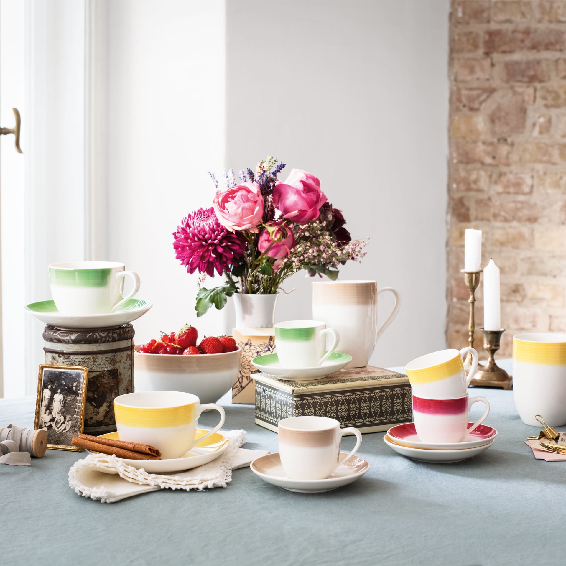 Colourful Life coffee cup Lemon Pie VilleroyBoch - 3F Home