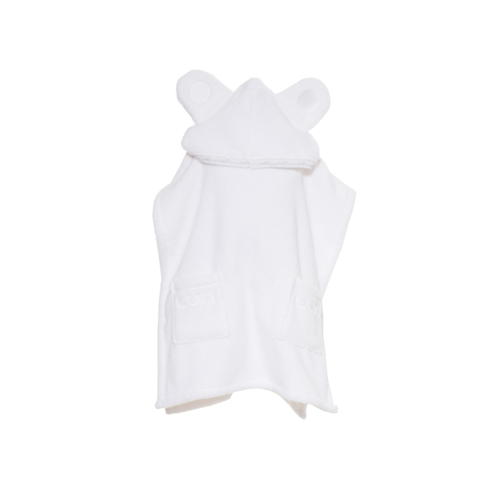 Poncho towel 1-5 yrs. snow Luin Living Your Home Your Spa
