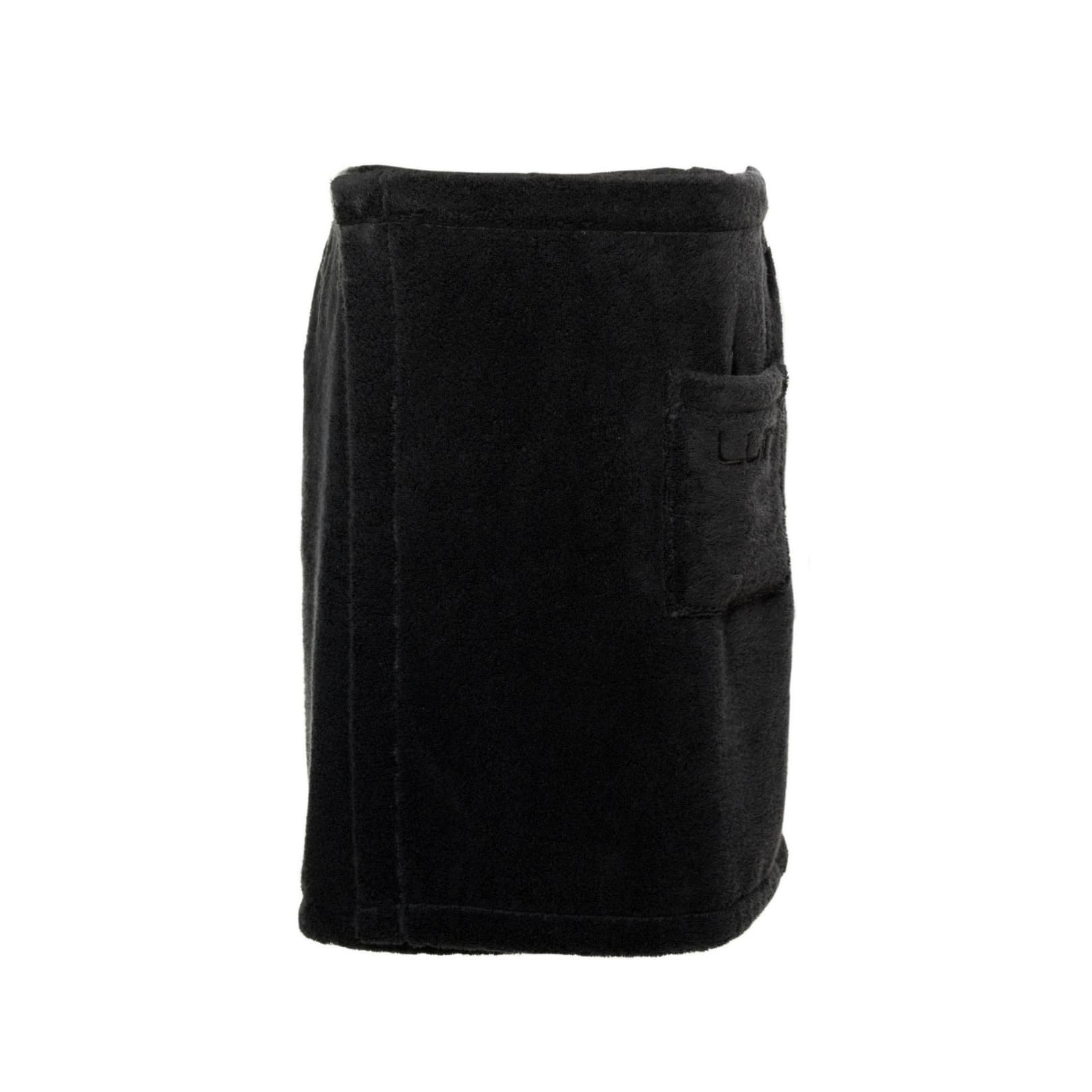 Towel wrap for men black Luin Living Your Home Your Spa