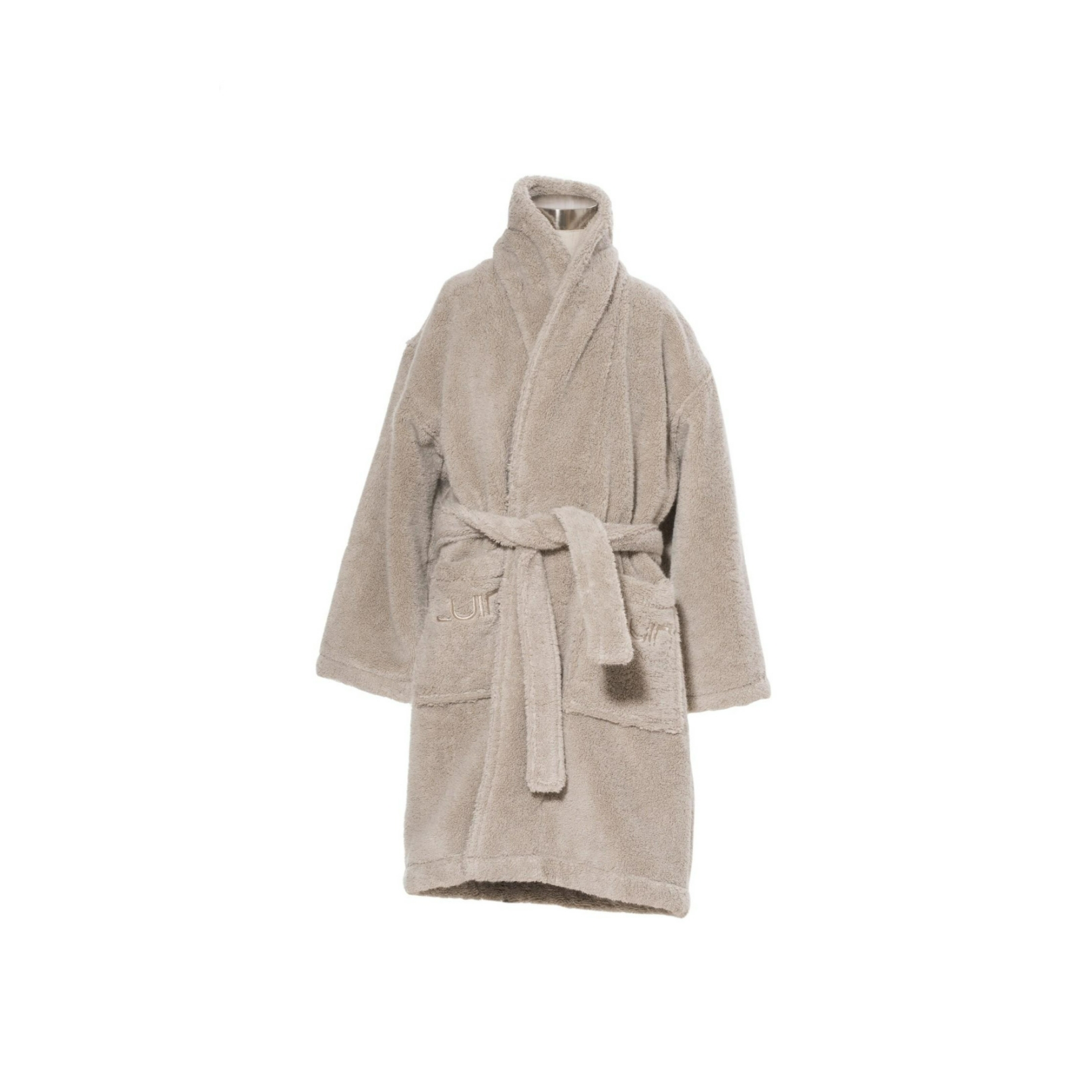 Kids bathrobe 130 cm 6-9 yrs. sand Luin Living Your Home Your Spa