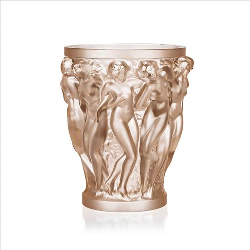 Bacchantes Vase  gold luster Lalique