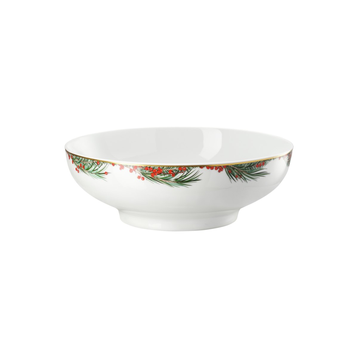 Aida Yule Salad bowl round 23.5 cm Rosenthal