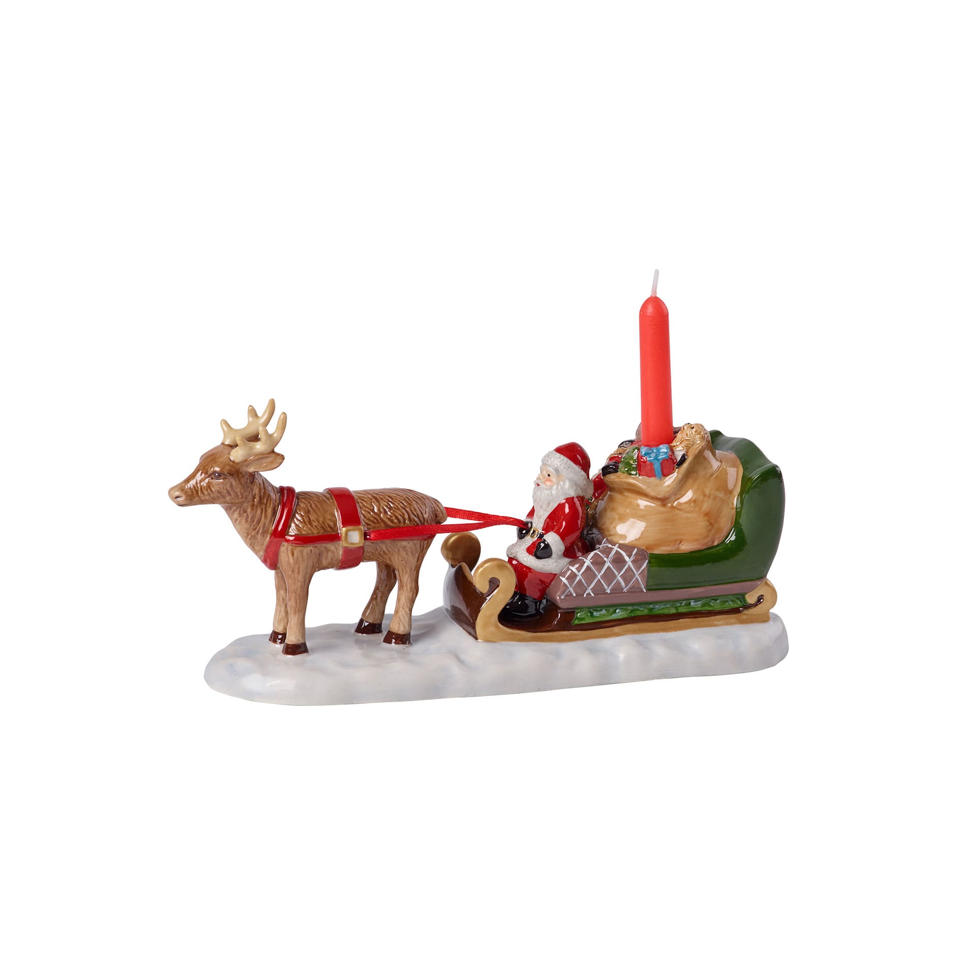North Pole Express Santas sleigh candle holder VilleroyBoch
