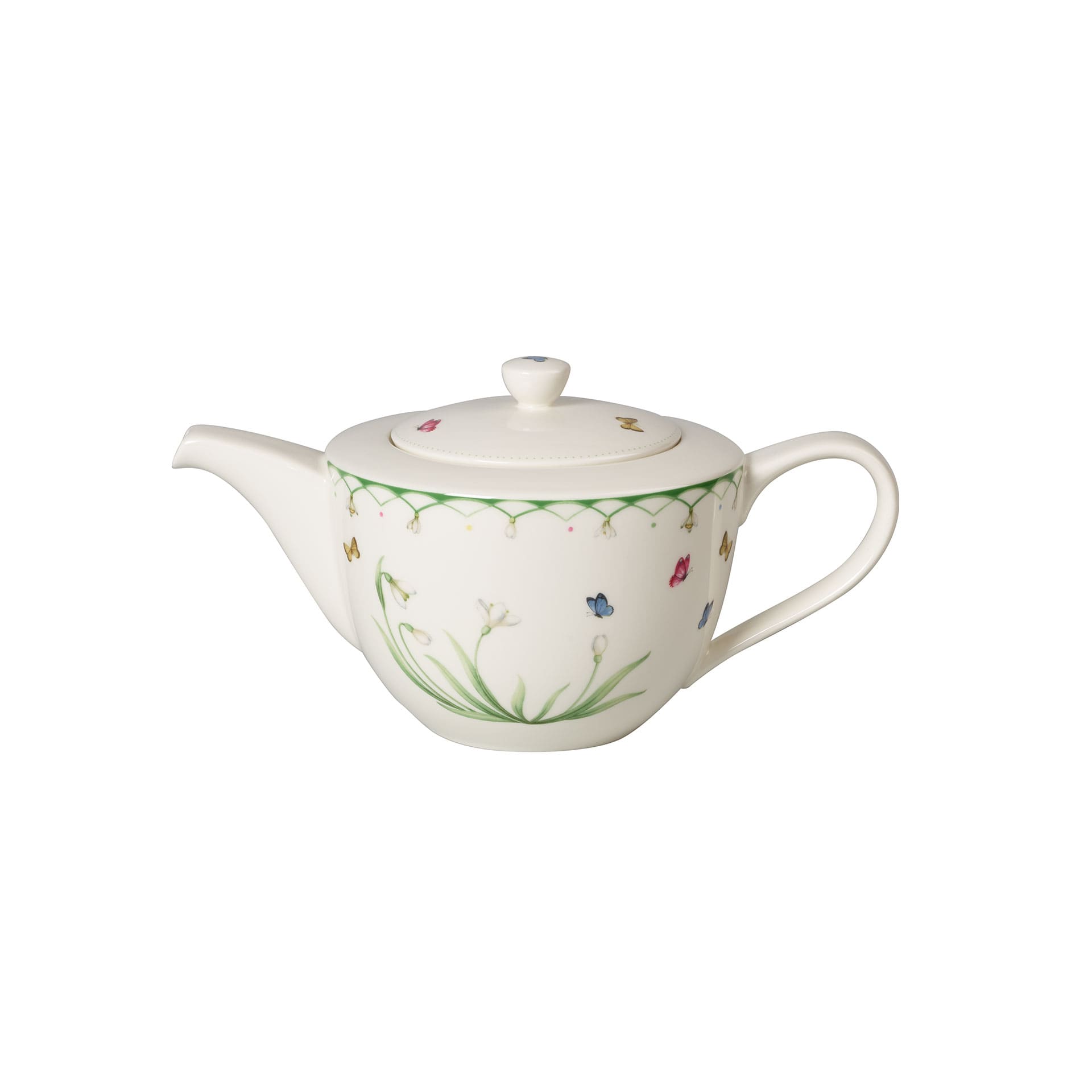 Colourful Spring teapot 6 prs. VilleroyBoch