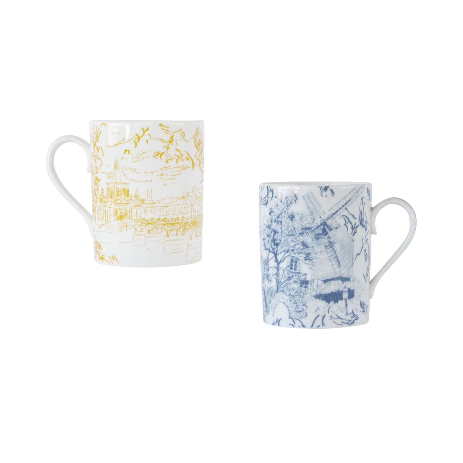 Bernardaud Tout Paris Mug, Turquoise