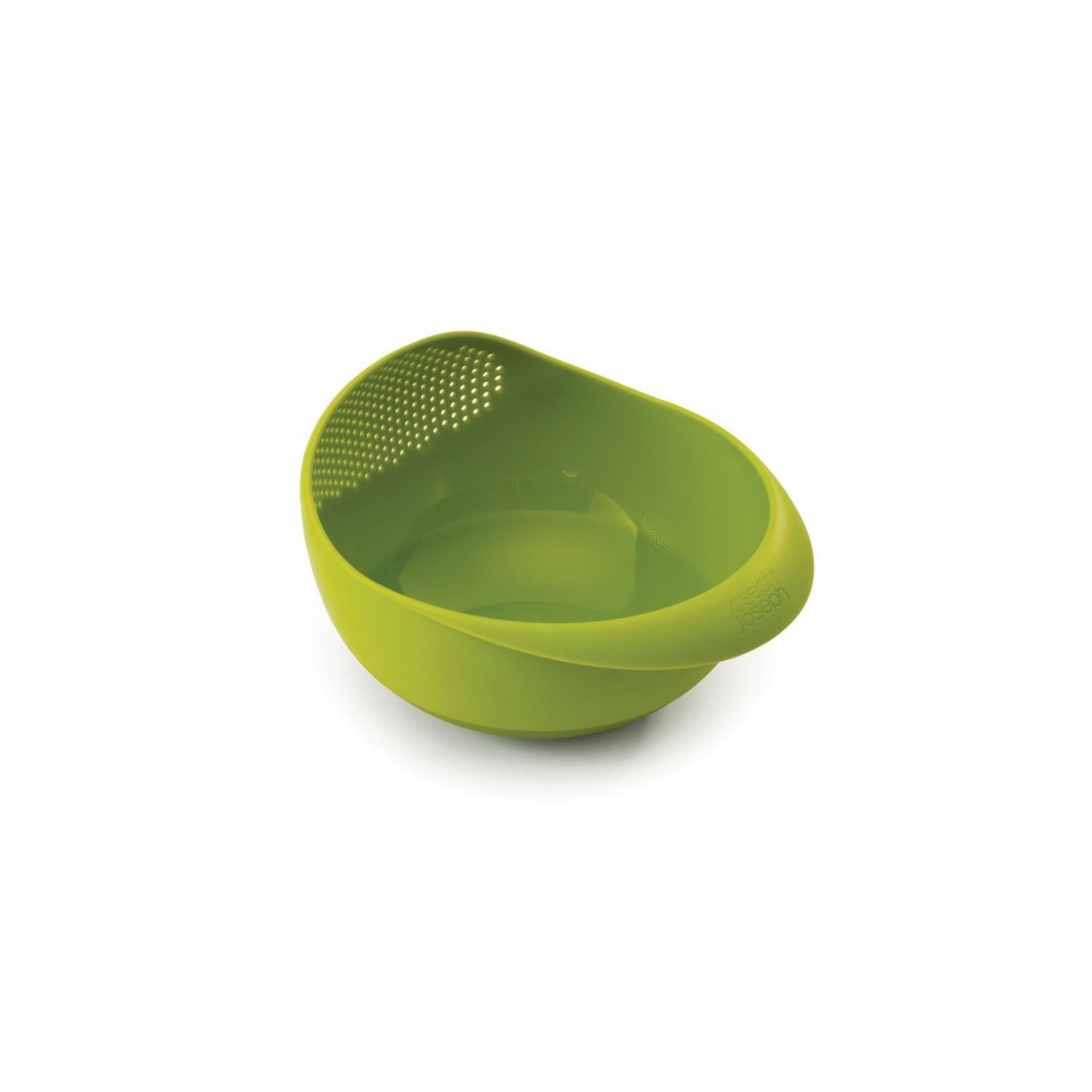 Multi-function bowl with integrated colander Large Green Joseph Joseph