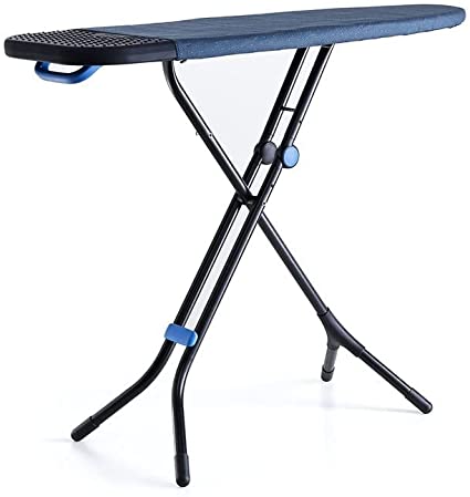 Glide Plus Easy-store Ironing Board with Advanced Cover – Black/Blue