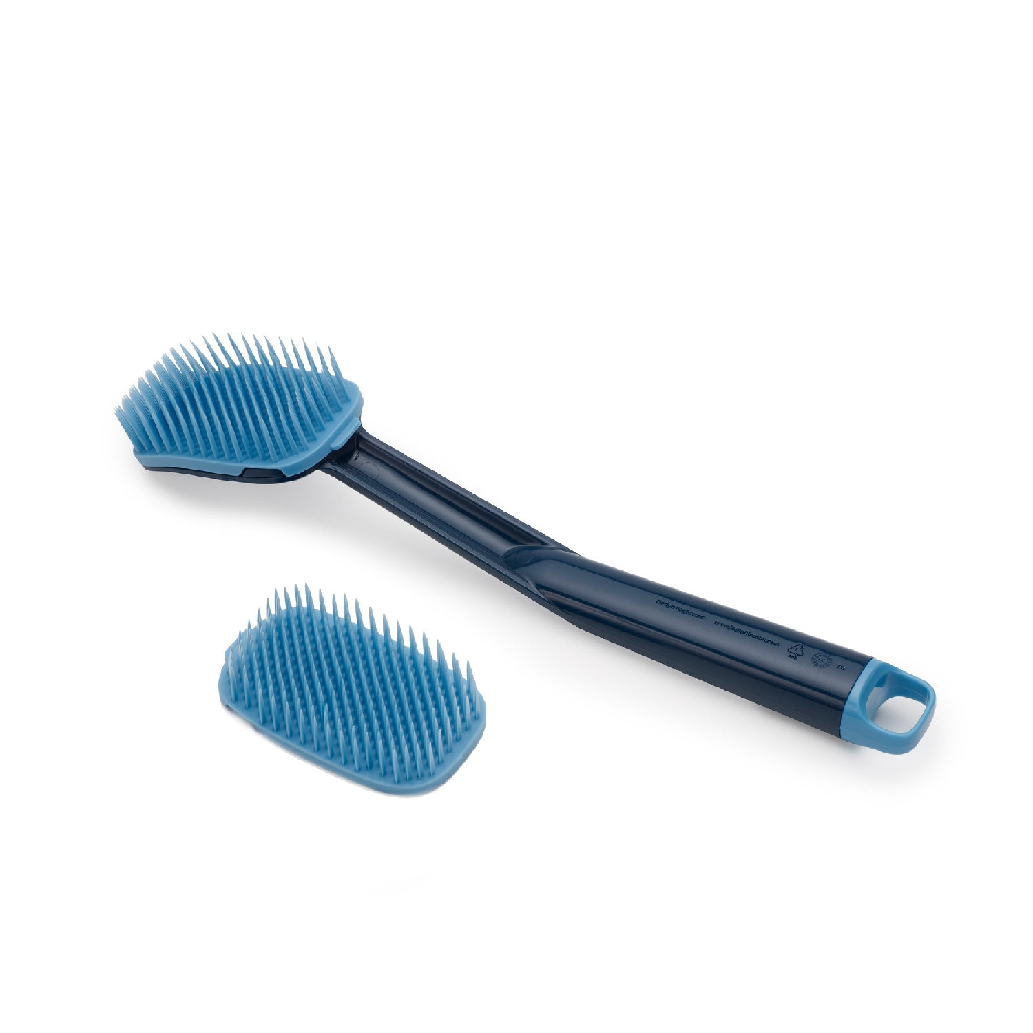 Washing-up brush with spare head blue CleanTech Joseph Joseph