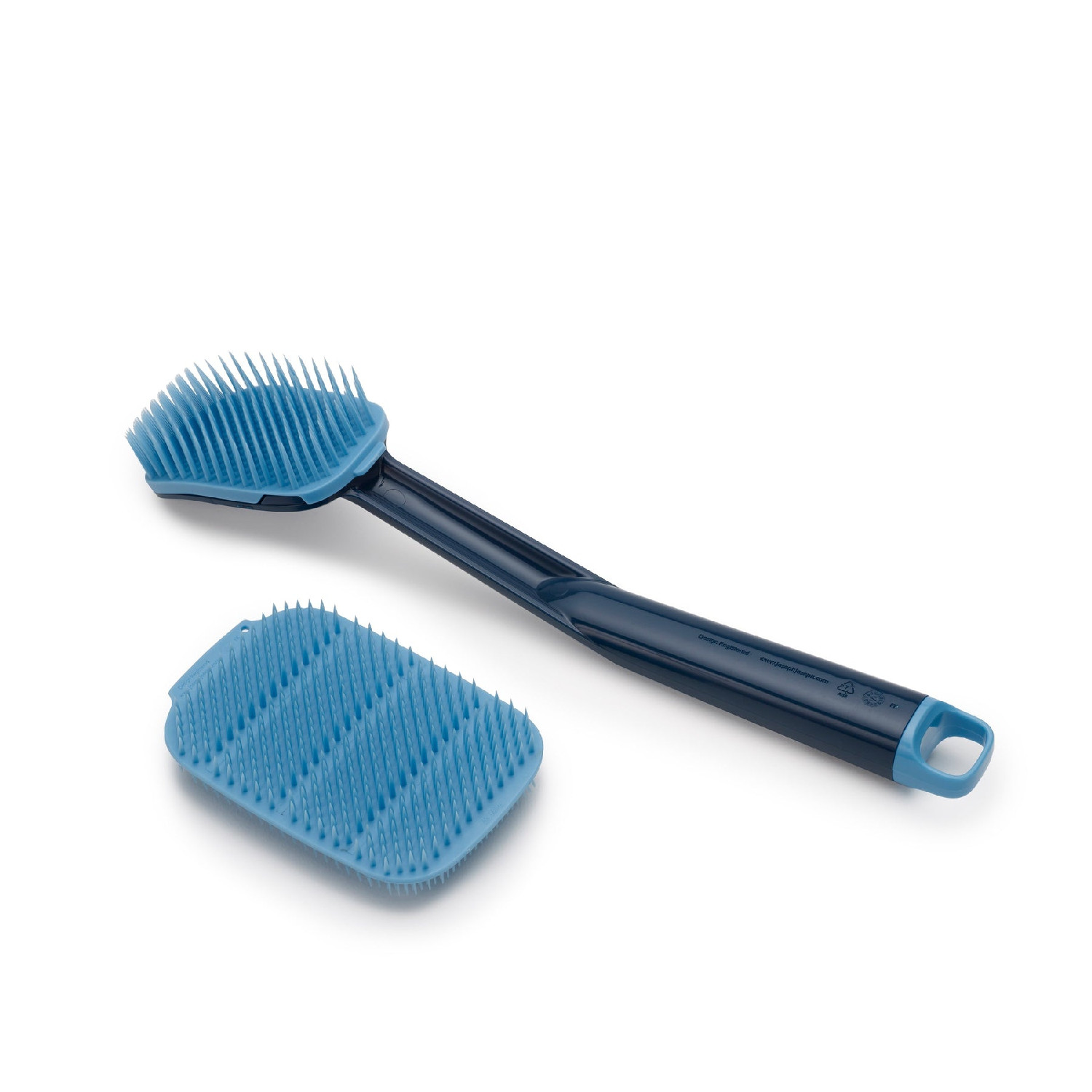 Washing-up brush and scrubber set blue CleanTech Joseph Joseph