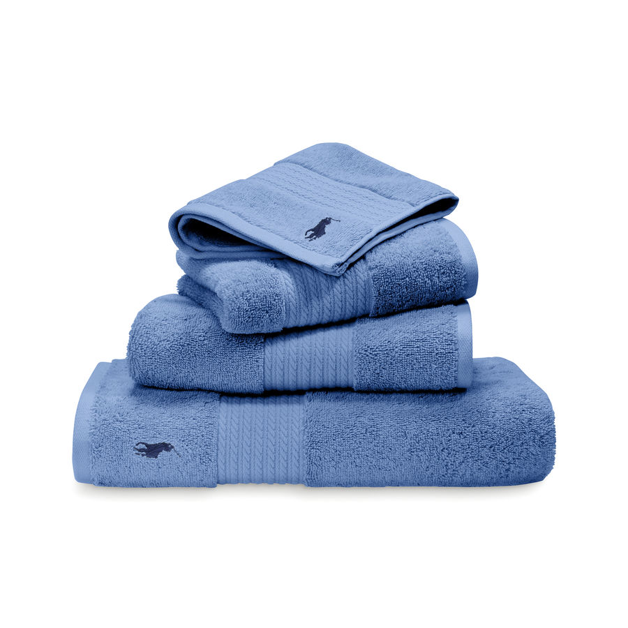 ralph lauren navy blue towels