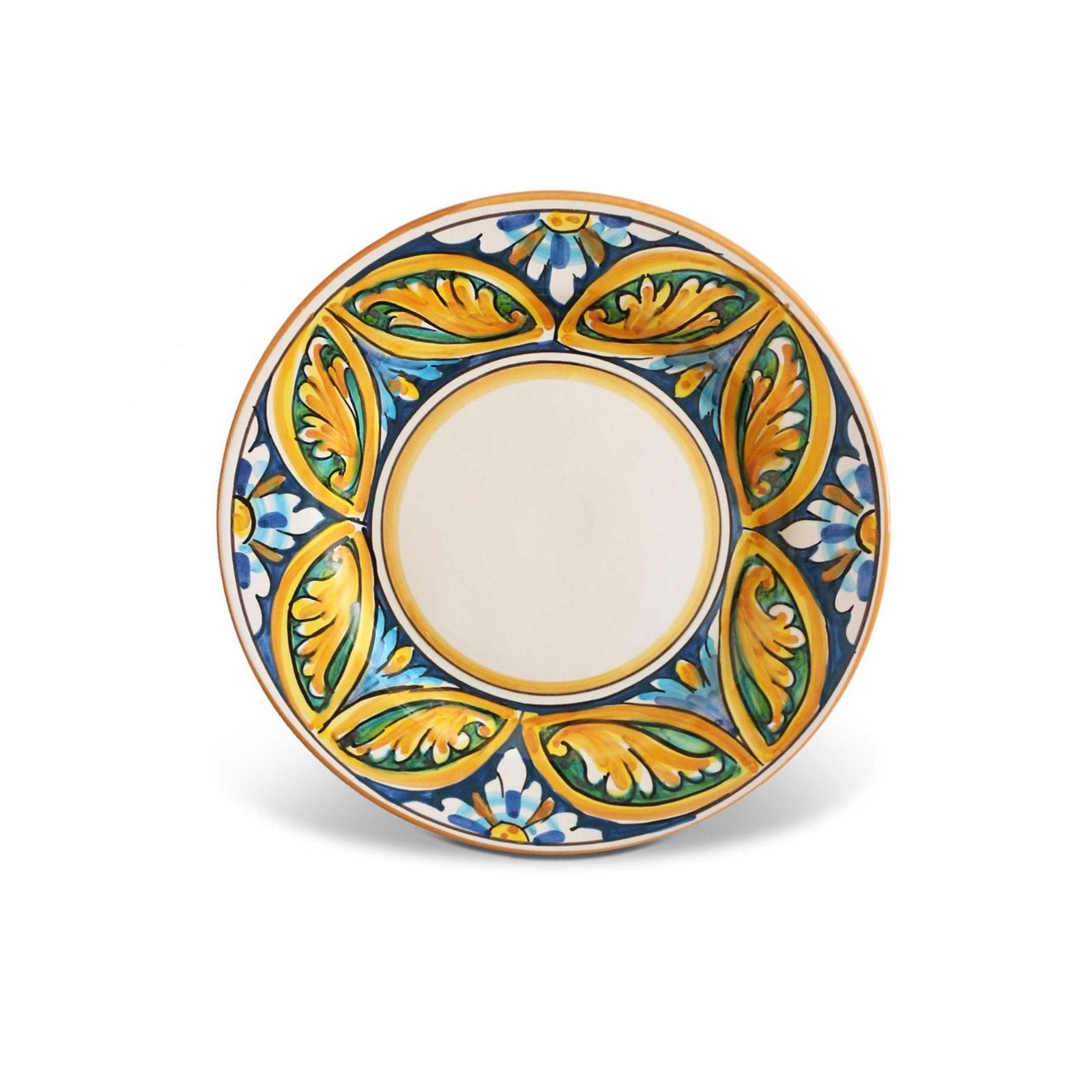 Dessert plate caltagirone ceramic – Alicudi