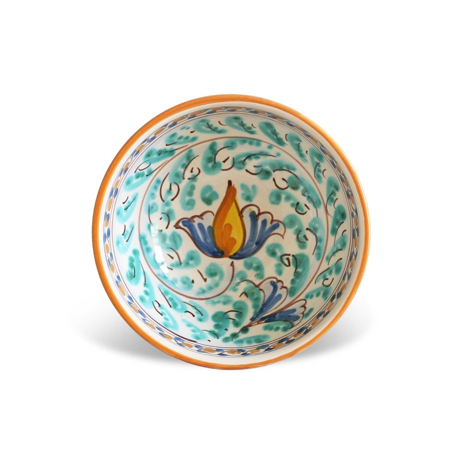 Caltagirone ceramic bowl 12 cm Buscemi