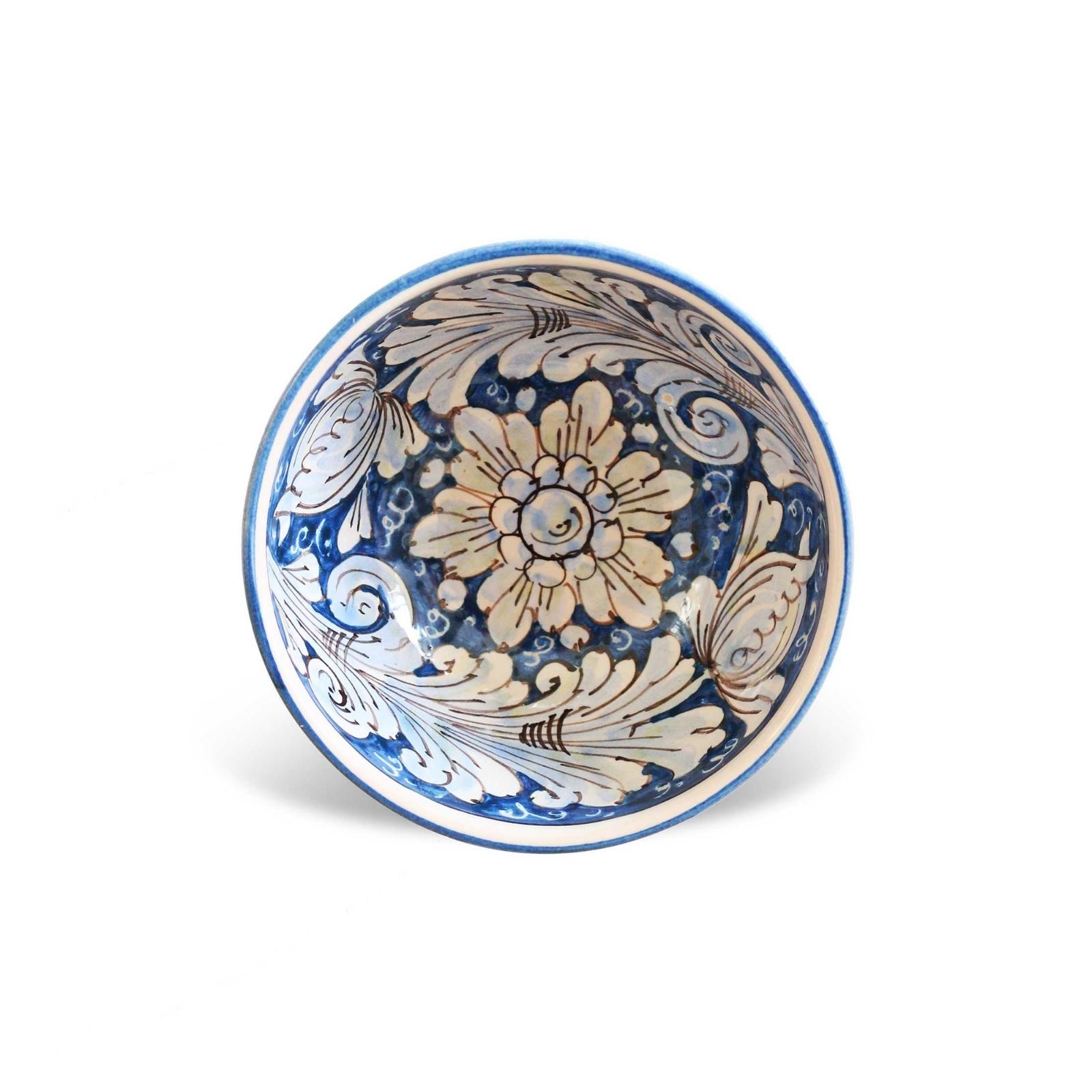 Decorated ceramic bowl 12 cm Francavilla