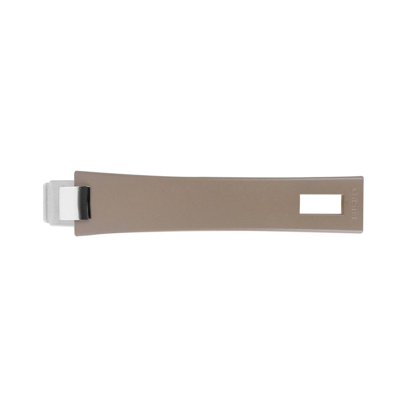 Removable long handle Mutine taupe Cristel