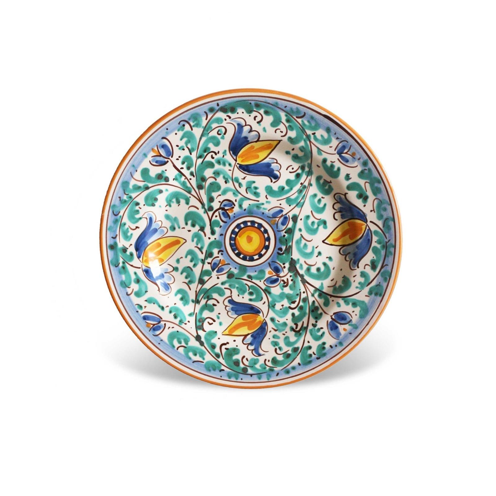 Dessert plate caltagirone ceramic – Salina