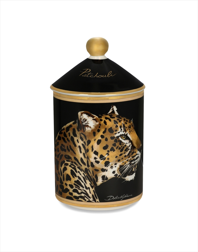 Leopardo Perfumed CandlePatchouli 8,5 H 14 cm Dolce Gabbana