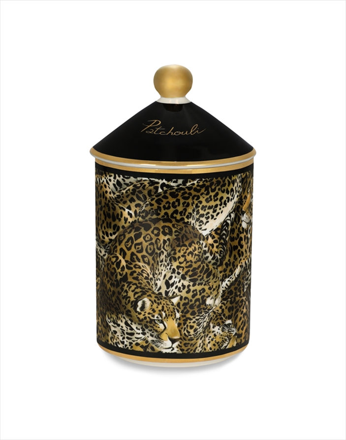 Leopardo Perfumed CandlePatchouli 8,5 H 14 Dolce Gabbana