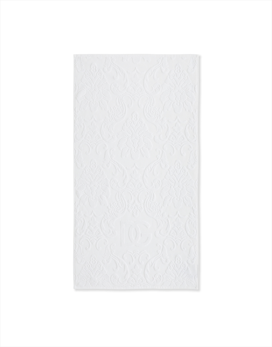 Crosswise 5 Piece Towel Set – Jacquard White 2 pcs 40 x 60 2 pcs 60 x 110 1 Pc 100 x 150 cm Dolc