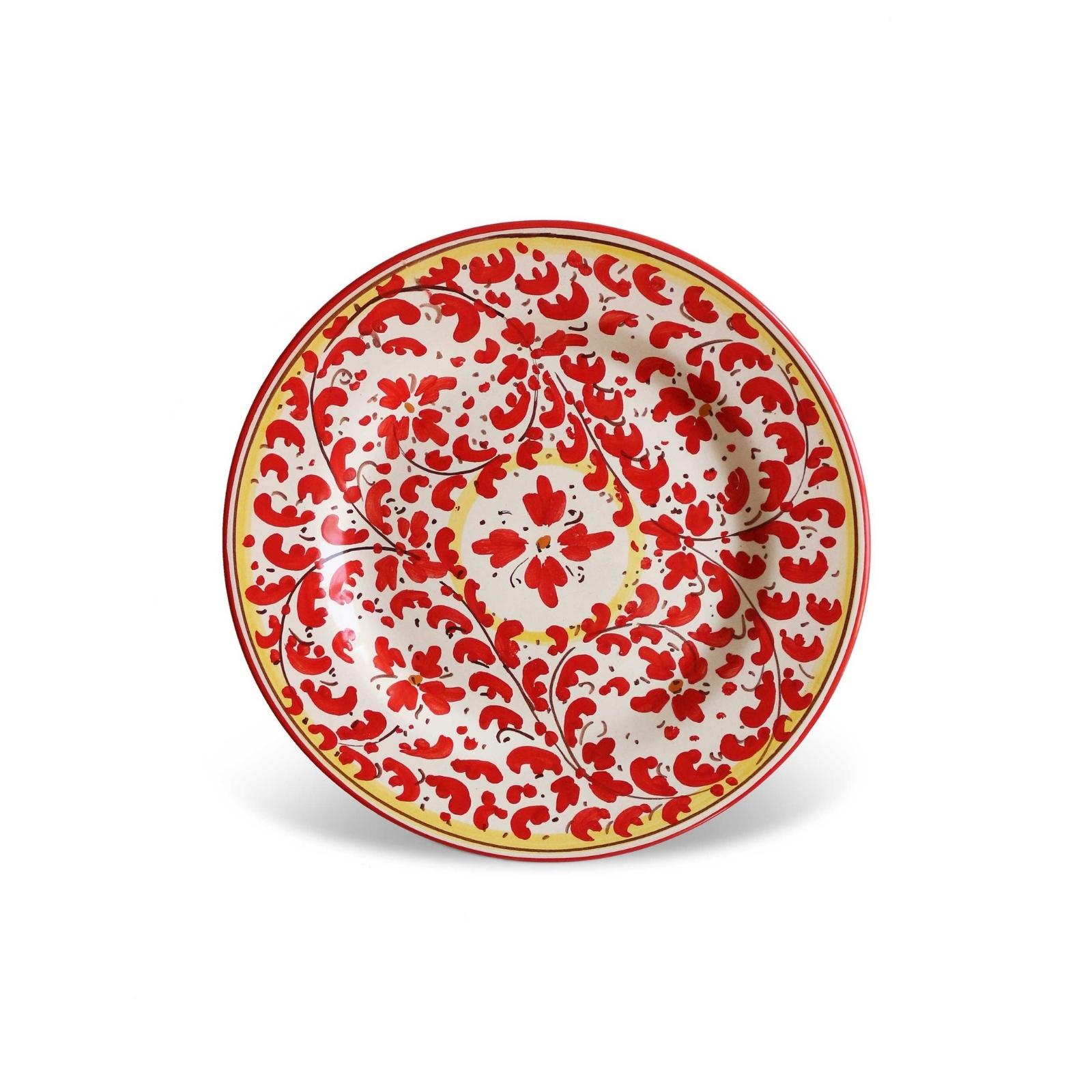 Dessert plate caltagirone ceramic – Torregrotta