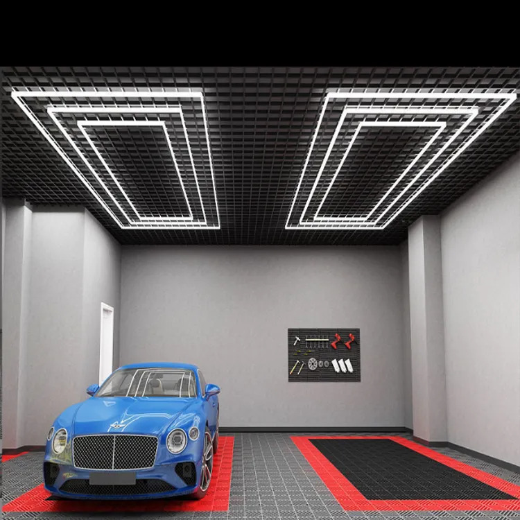 Garage Rectangular Ceiling Led Lights - KLA Autocare