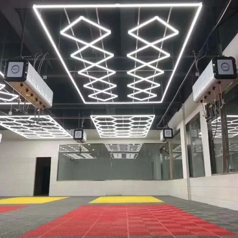 Garage Rhombus Ceiling Led Lights - KLA Autocare