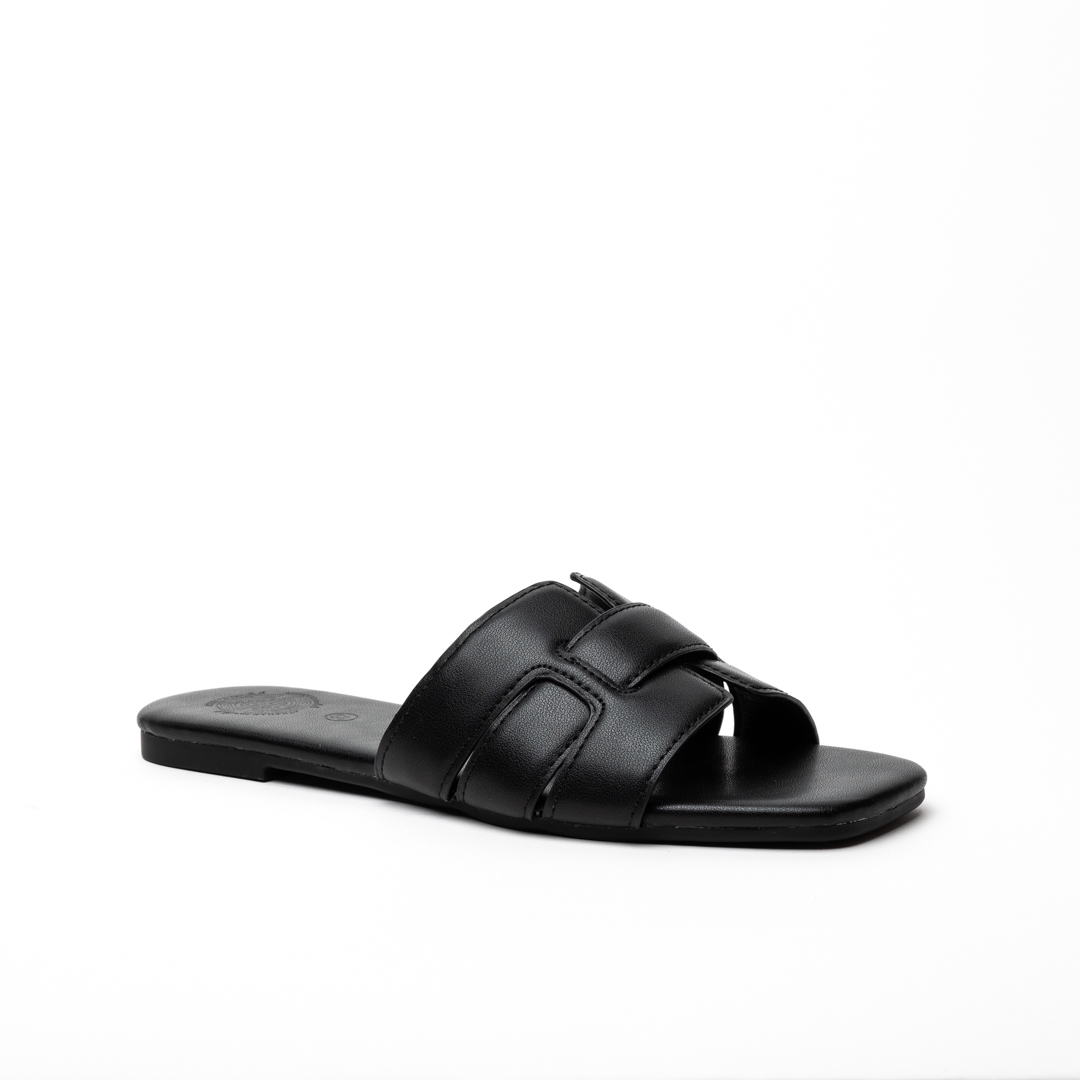 Athenais chic padded flat sandals - Shoebox