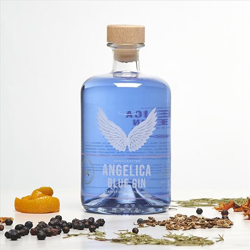 ANGELICA BLUE GIN 700ml – HANDCRAFTED IN CYPRUS
