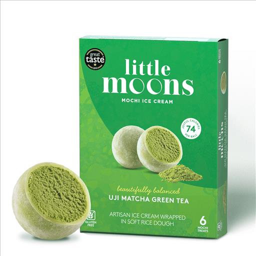 LITTLE MOONS MACHA GREEN TEA 6X32g