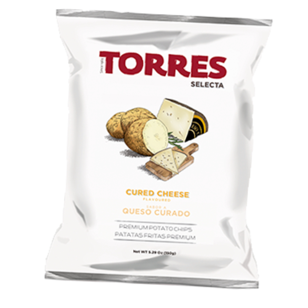 TORRES CURED CHEESE POT. CHIPS 150gr