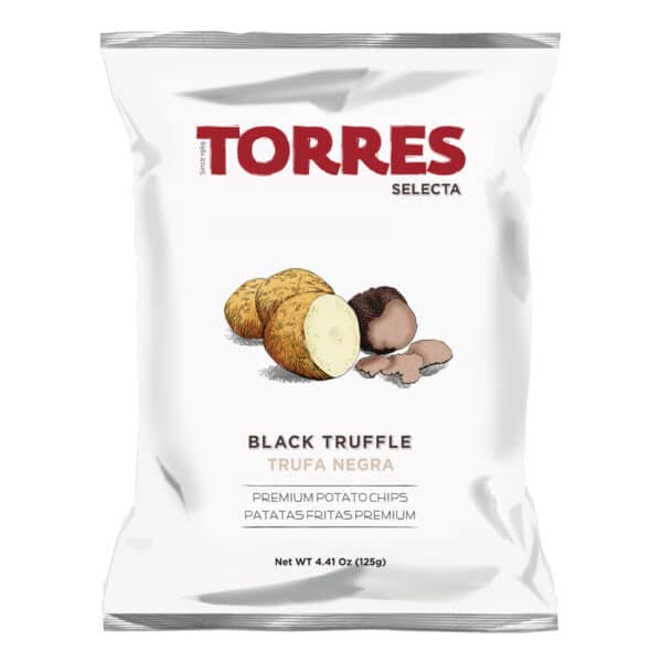 TORRES BLACK TRUFFLE CHIPS 125gr