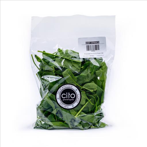 CITO READY WASHED BABY SPINACH 125GR
