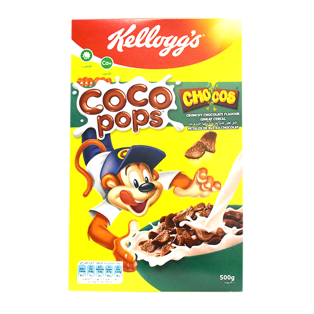 KELLOGGS COCO POPS CHOCO 500GR - CQUARE