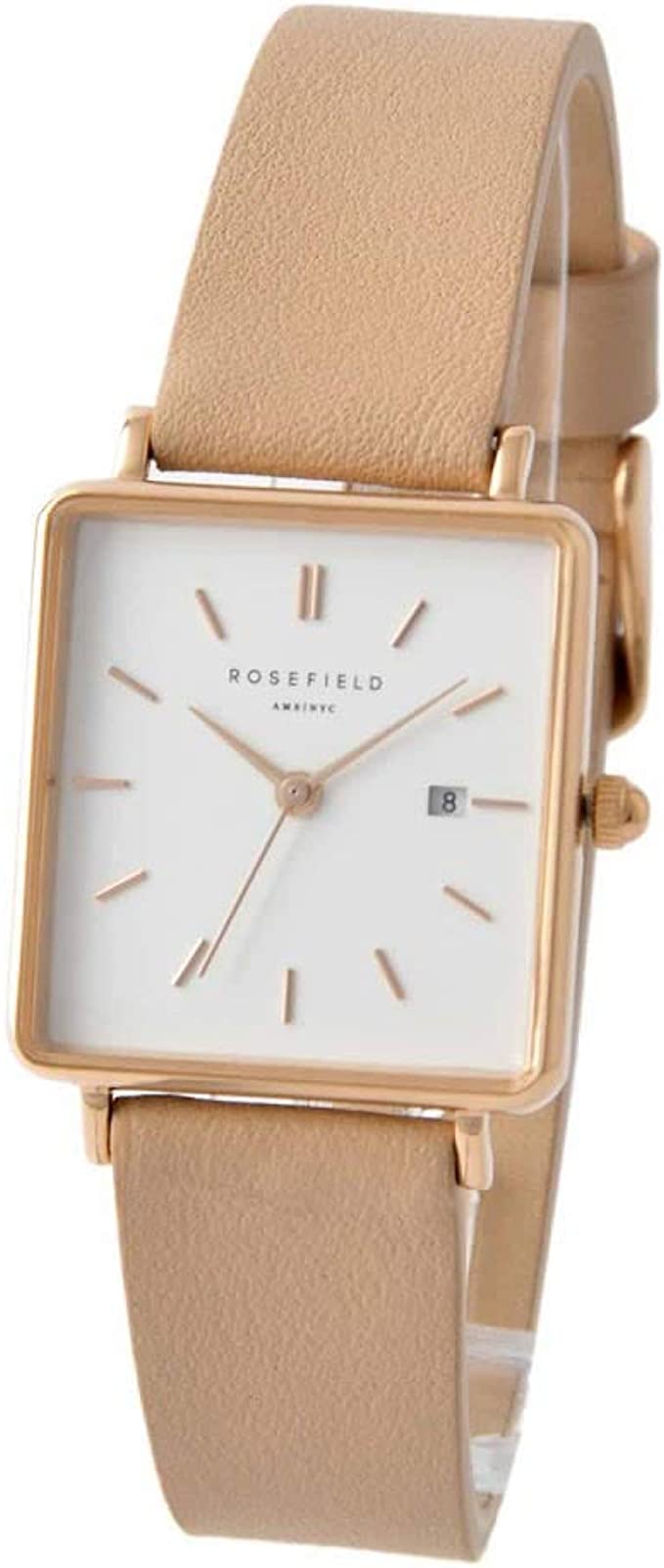 Rosefield boxy white discount gold