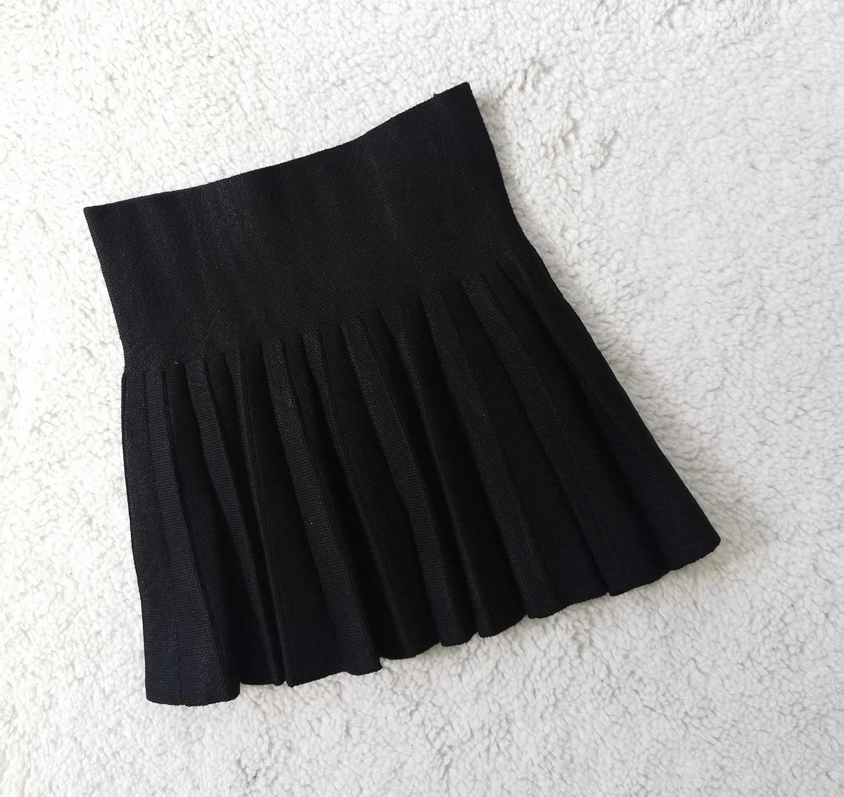 SKIRT SMILE YES 23/24 MONOC. PLEATED KNITTED GIRL