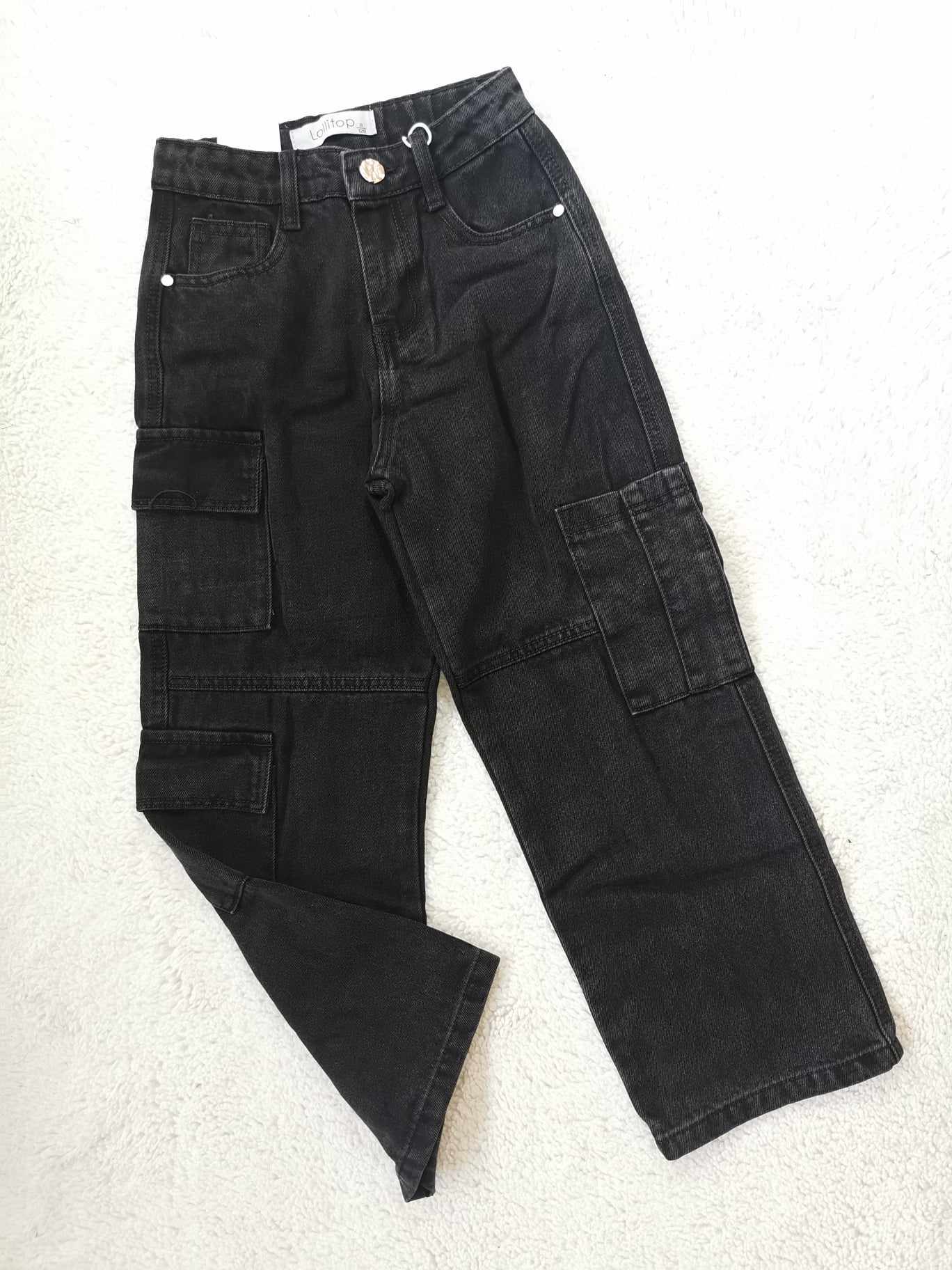 TROUSER LOLLITOP 23/24 MONOC. JEANS WITH SIDE POCKETS GIRL