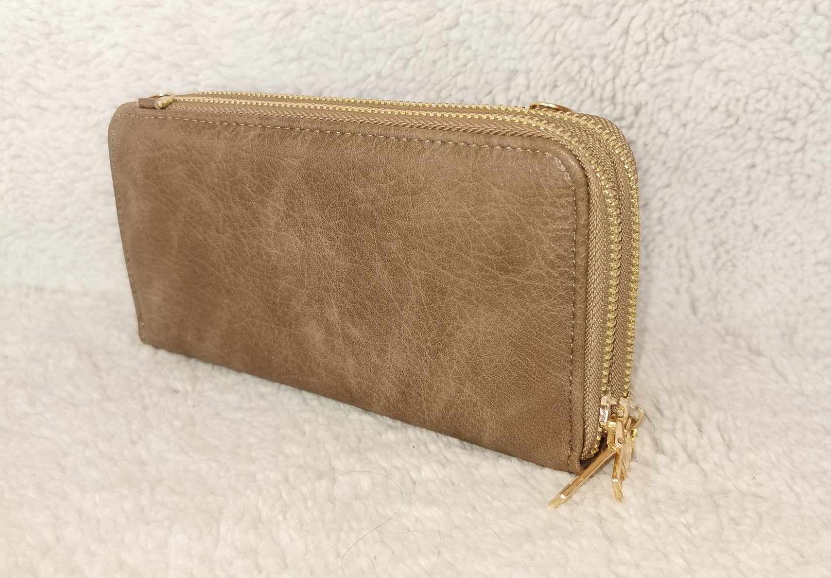 WALLET ITALY 23/24 ΜΟΝΟC. WITH DOUBLE ZIPPER