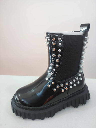 BOOTS REDJIN 23/24 MONOC. PATENT WITH STUDS GIRL