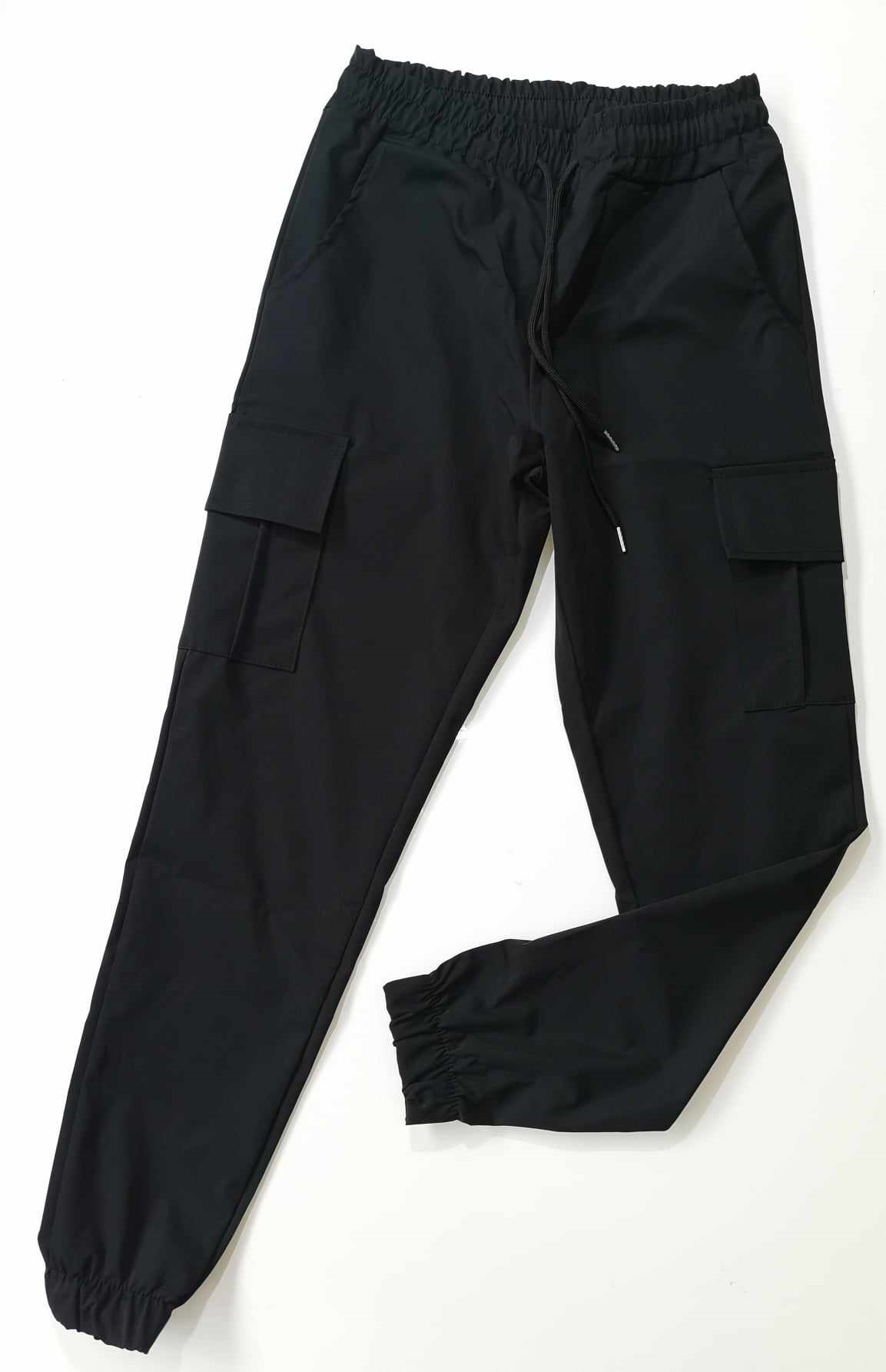 TROUSER NOBLE 24/24 MONOC. WITH ELASTIC WAIST AND POCKETS ΜΑΝ