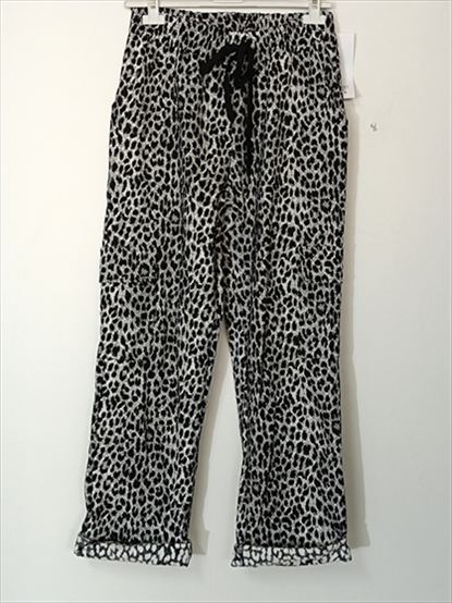 TROUSER ITALY 24/24 LEOPARD TRACKSUIT WITH ELASTIC ON THE WAIST