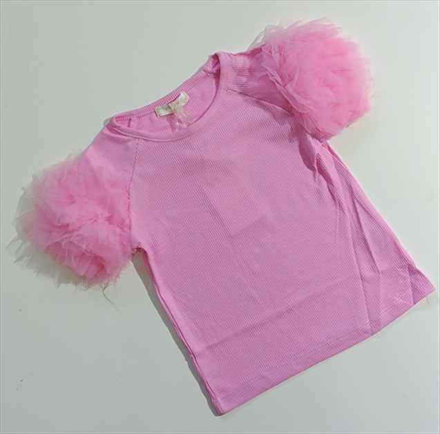 BLOUSE SWEET JUNIOR 24/24 MONOC. WITH TULLE SLEEVES GIRL