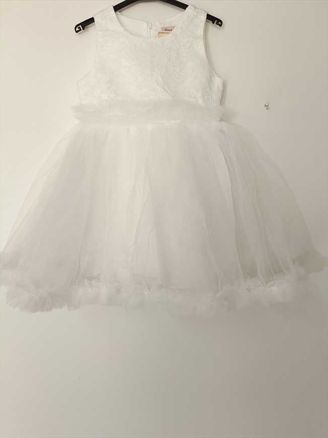 DRESS ITALY 24/24 MONOX. WITH TULLE GIRL