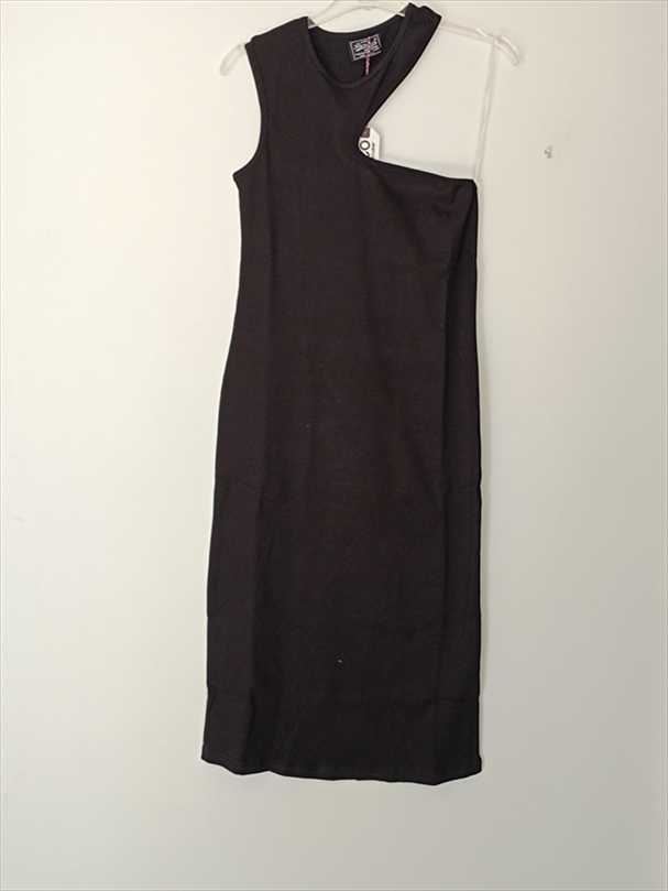 DRESS PACO 24/24 MONOC. RIP WITH DETAIL WHOLE AT THE BREAST